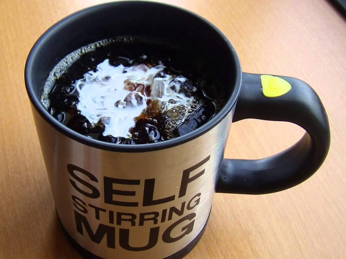 Self Stirring Coffee Mug